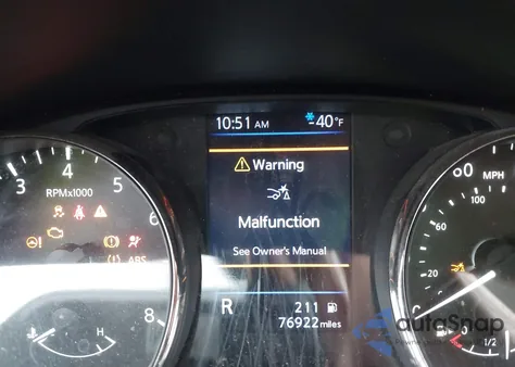 2019 Nissan Rogue Sv из США, поврежденный, VIN JN8AT2MT7KW251839